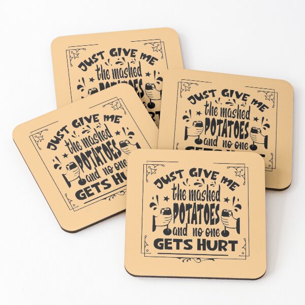 Item preview, Just Give me the mashed potatoes and no one gets hurt,thanksgiving funny,happy thanksgiving designed and sold by buzz1days.