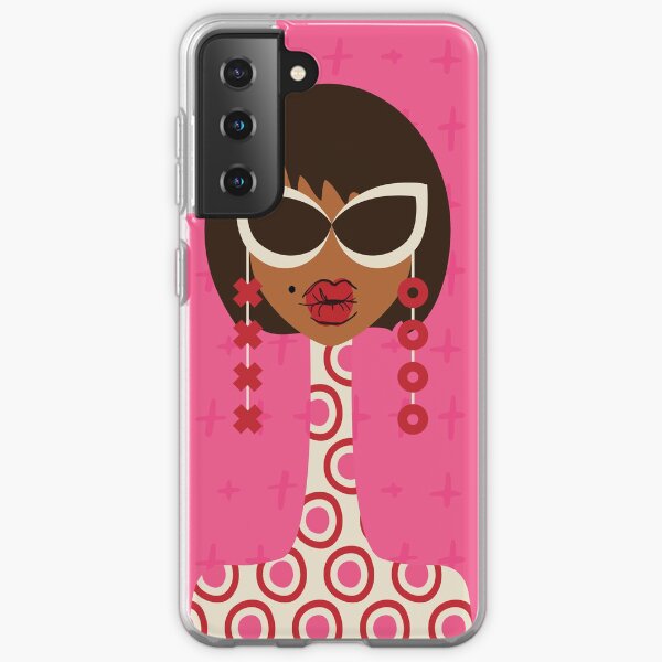 Shades of Pink and Red Samsung Galaxy Soft Case