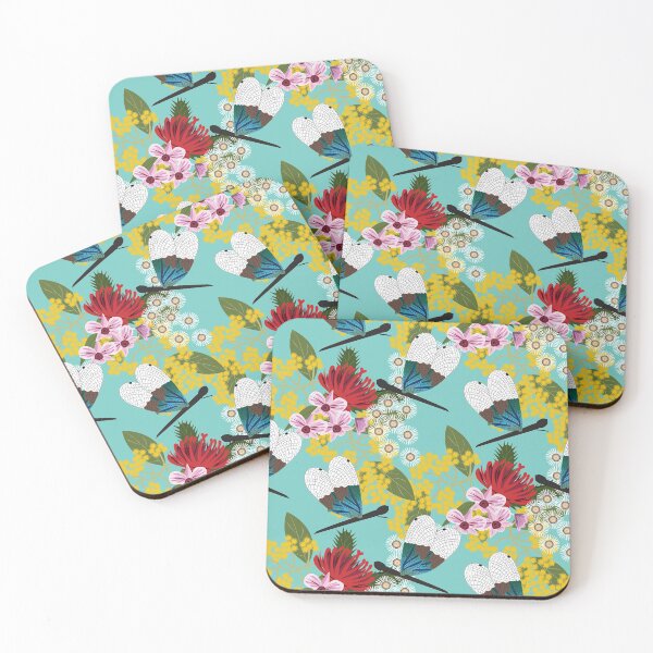 Item preview,  Dragonfly with Aussie Flora Large Print designed and sold by Cindys Creative Contour.
