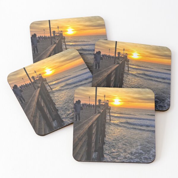 Item preview, Sunset near the pier designed and sold by SashaSprite.