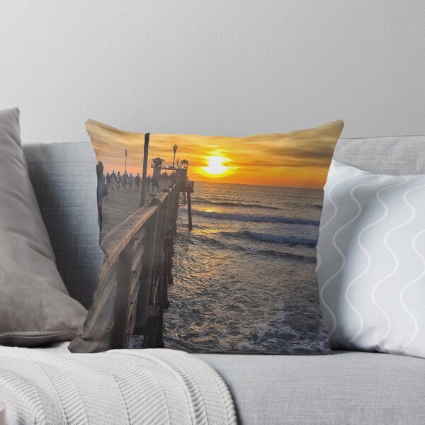 Item preview, Sunset near the pier designed and sold by SashaSprite.