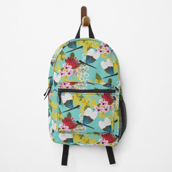 Item preview, Dragonfly with Aussie Flora Large Print designed and sold by Cindys Creative Contour.
