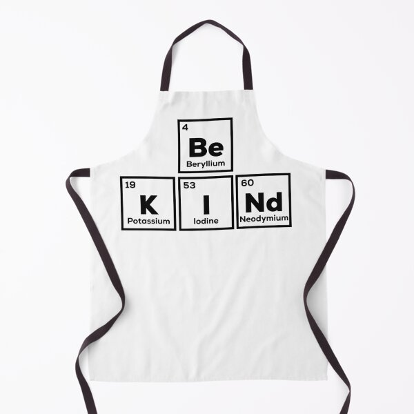Item preview, Funny Chemistry Periodic Table Words Be Kind to Every Kind and the World  designed and sold by champagnemoment.