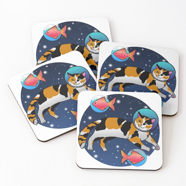 Item preview, Space Cat in a Bubble designed and sold by OrangeSiren.