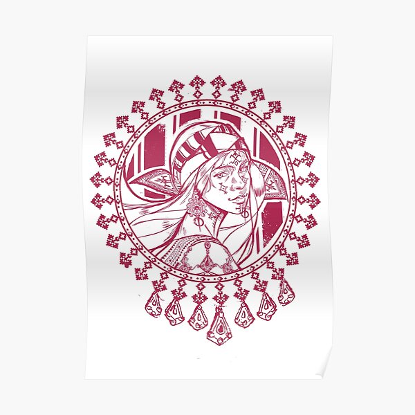 berber lady Poster
