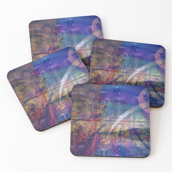 Item preview, Buddha City Abstract - 10 designed and sold by Mirage72.