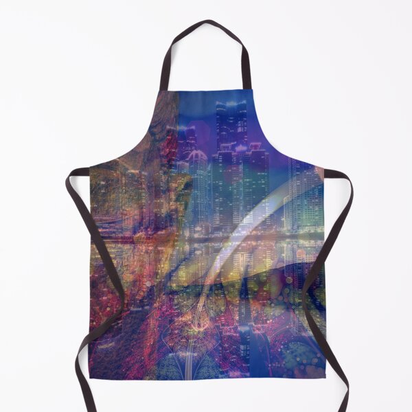 Item preview, Buddha City Abstract - 10 designed and sold by Mirage72.