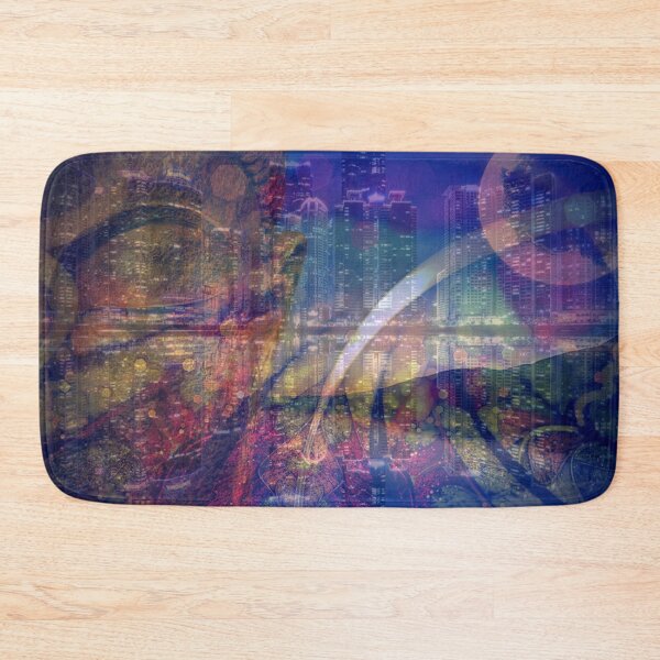 Item preview, Buddha City Abstract - 10 designed and sold by Mirage72.