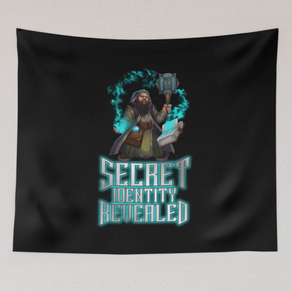 Item preview, Secret Identity Revealed - Dwarf Mage designed and sold by Mystik-Media.