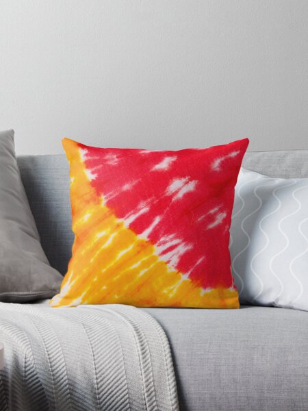 Red and yellow pillows sale