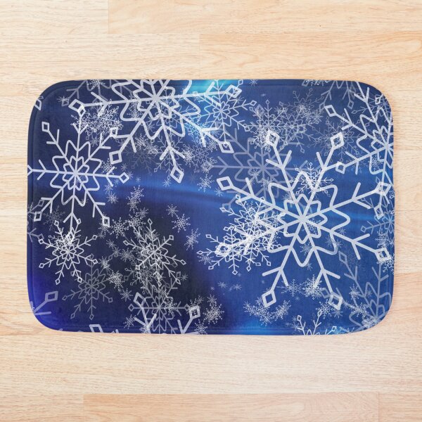 Item preview, Blue Icey Snowflakes designed and sold by CreativeShutter.