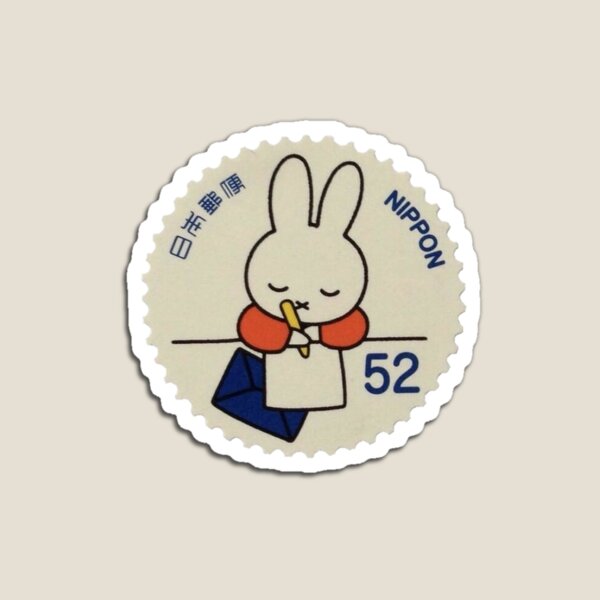 nippon bunny postcard Magnet