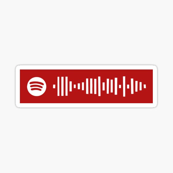 Dixieland Delight Spotify Code Sticker
