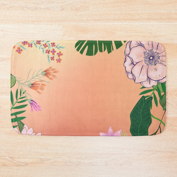 Item preview, Flowers and Leaves Plant Border designed and sold by Mister Db Lina.