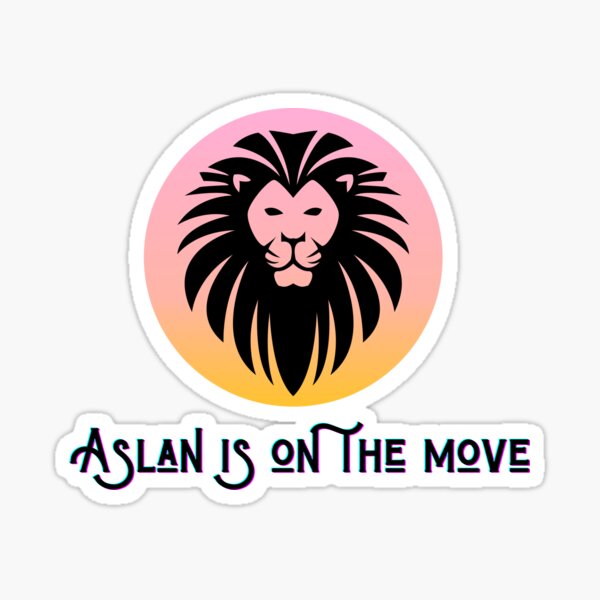 Item preview, ASLAN IS ON THE MOVE TSHIRT AND MERCH designed and sold by JaylaStarr.