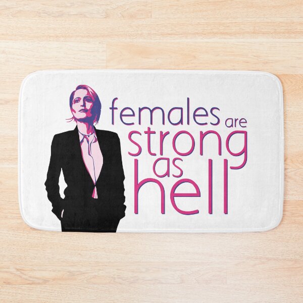 Item preview, Females Are Strong as Hell - Gillian Anderson designed and sold by NakedLightBulb.