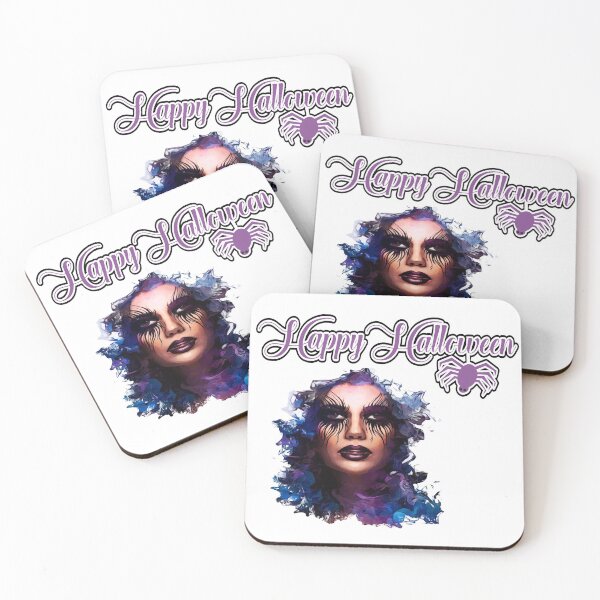Item preview, Beautiful and Colorful Witch for a Happy Halloween designed and sold by Shekevara.