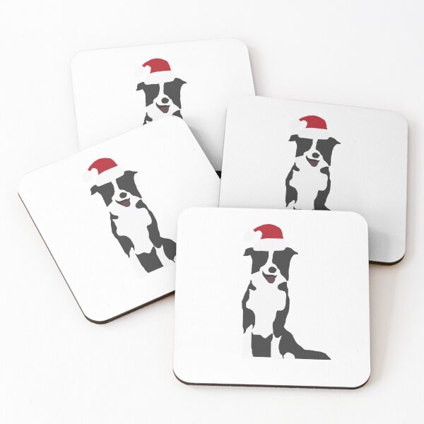 Item preview, Holiday Border Collie designed and sold by Alyssa Catherine.
