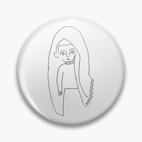 Item preview, Boy in Blanket Black Line Drawing designed and sold by badlydrawnbabe.