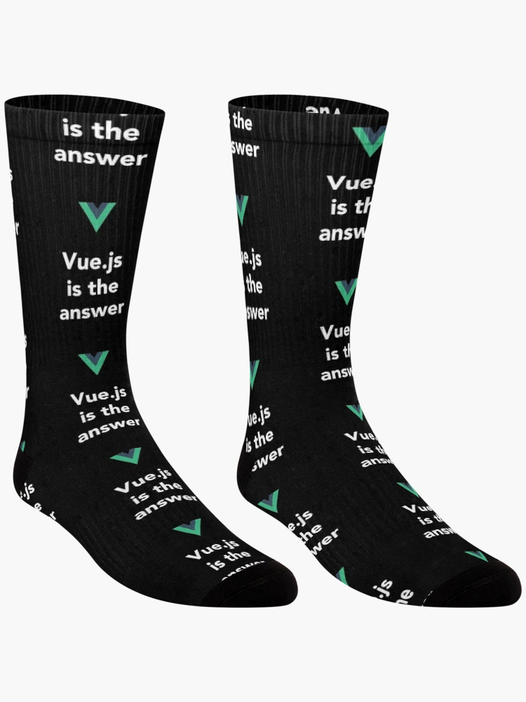 Thumbnail 3 of 5, Socks, VueJS Vue.js JavaScript Framework  designed and sold by vladocar.