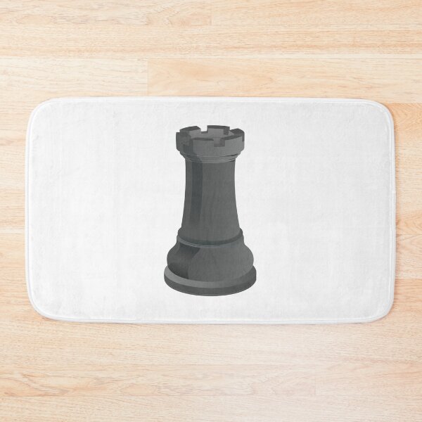 Item preview, Chess rook black designed and sold by JuniorJoka.