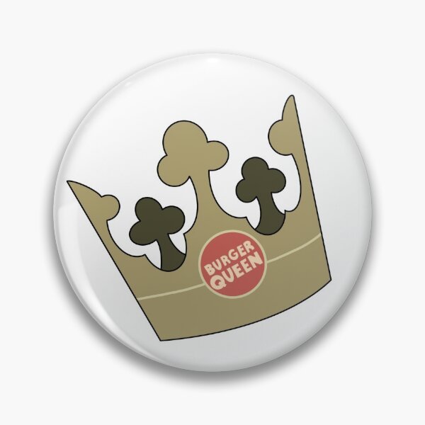 Item preview, Burger Queen crown designed and sold by TwstedSisters.