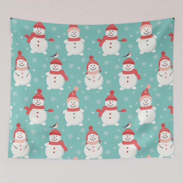 Item preview, Merry Snowmen designed and sold by nadyanadya.