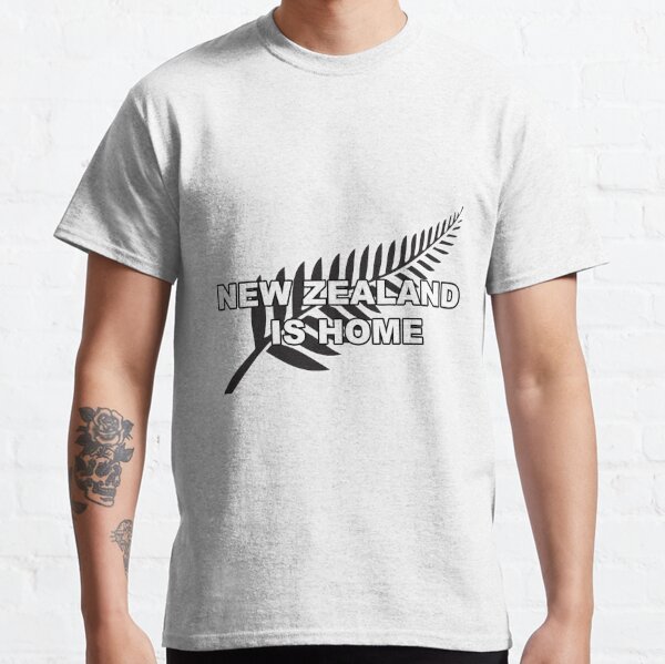 Aiw Wfdnn New Zealand Maori Fern T-Shirts Short-Sleeve Lady