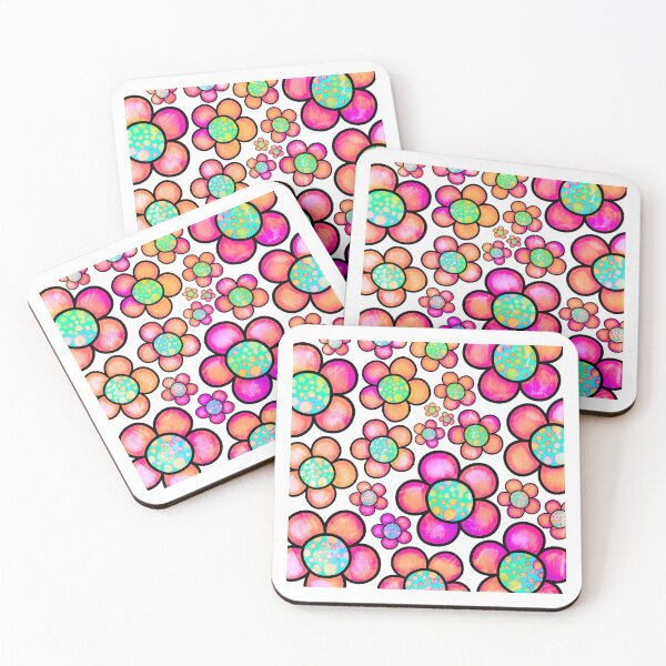 Item preview, Colorful Flowers designed and sold by Best-art.
