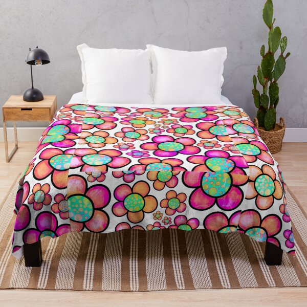 Item preview, Colorful Flowers designed and sold by Best-art.