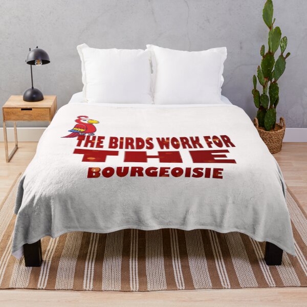 Item preview, The birds work for the bourgeoisie cool funny cute designed and sold by silverass.