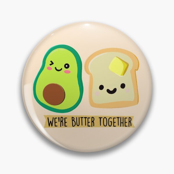 Item preview, We’re Butter Together   designed and sold by Lanpify.