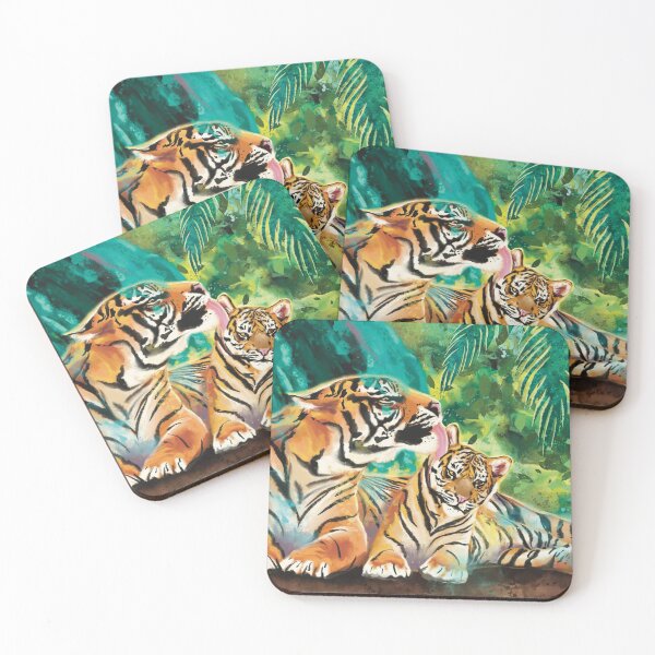 Item preview, Watercolor Tigers designed and sold by Erica Leigh.