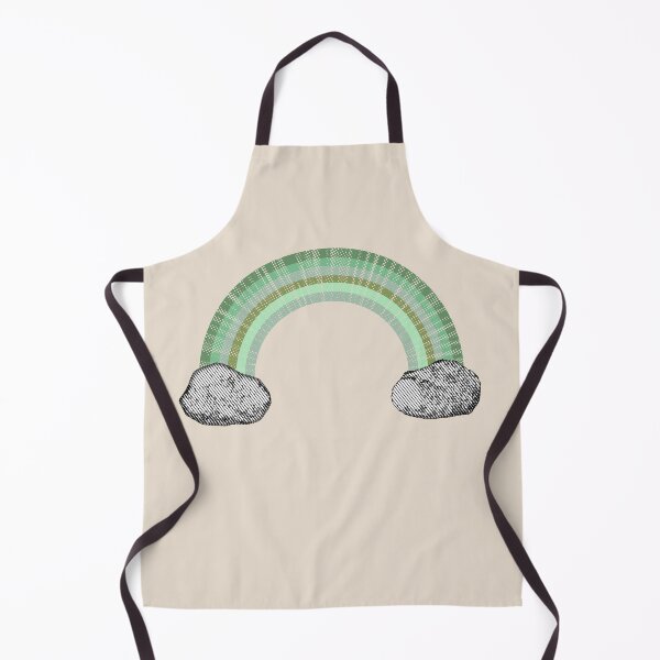 Item preview, Vintage Sage Green Rainbow (Light Background) designed and sold by TheEditrix.
