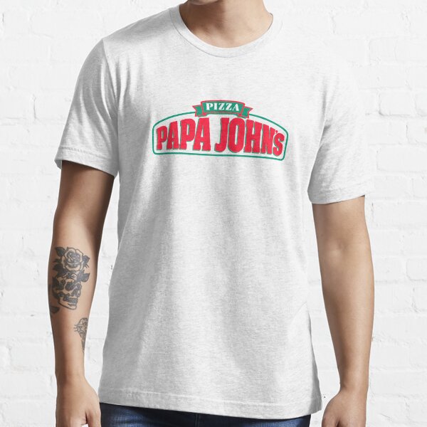 papa john's shirts online