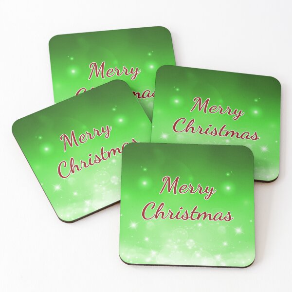 Item preview, Merry Christmas Lights - Christmas Design (Green) designed and sold by SMilllar.