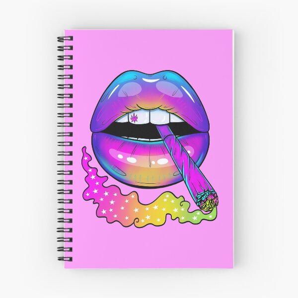 Item preview, Psychedelic Stoner Lips designed and sold by Meowgress.