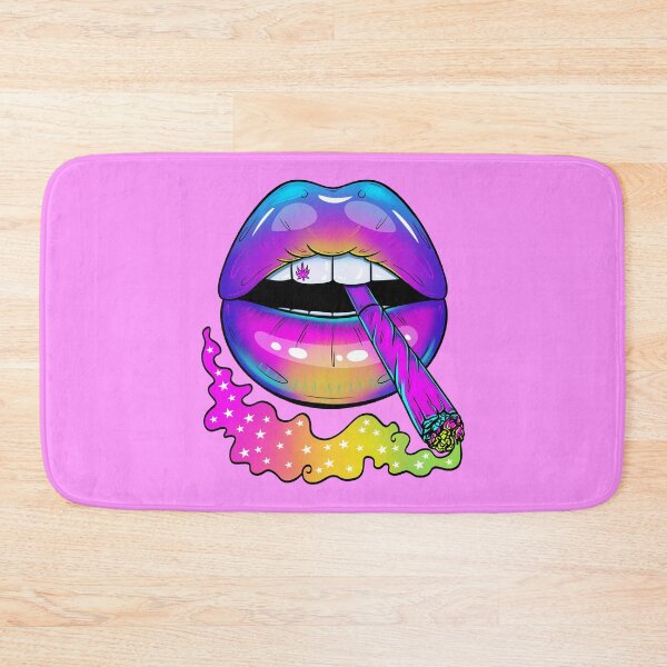 Item preview, Psychedelic Stoner Lips designed and sold by Meowgress.