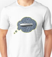 zeppeliner on sheet of chocolate paper Unisex T-Shirt