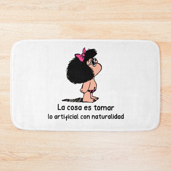 Item preview, La cosa es tomar lo artificial con naturalidad... designed and sold by Elena's Shop.