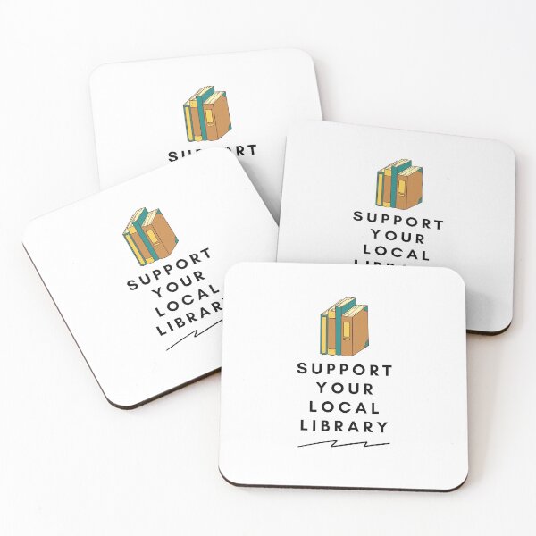 Item preview, Support Your Local Library Gift T-Shirt designed and sold by WearYourMood.