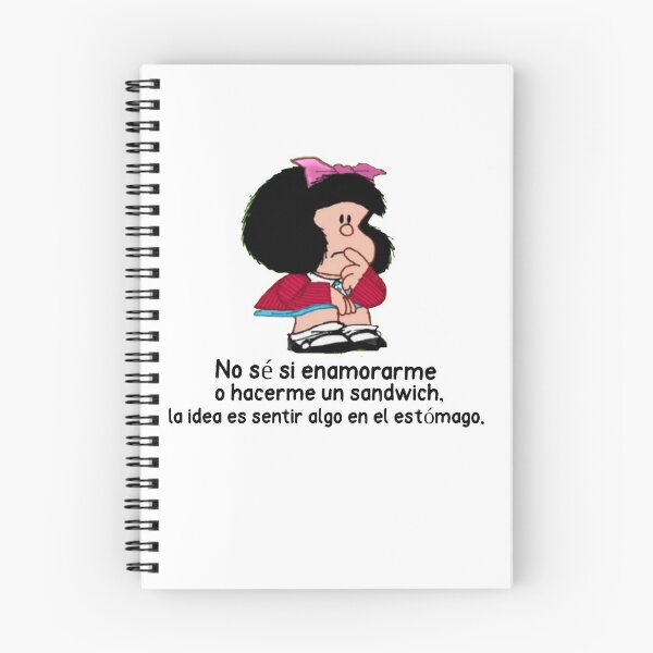 Item preview, No sé si enamorarme o hacerme un sandwich, la idea es sentir algo en el estómago. designed and sold by Elena's Shop.