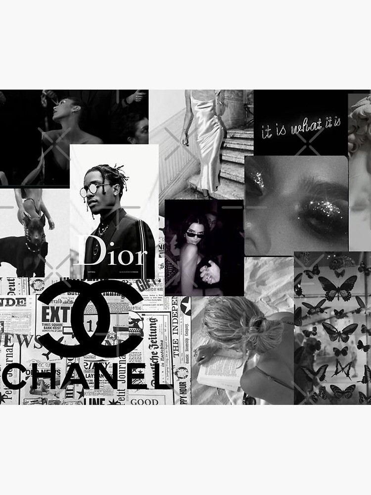 Black and White Picture Aesthetic Collage Wall by englovetea