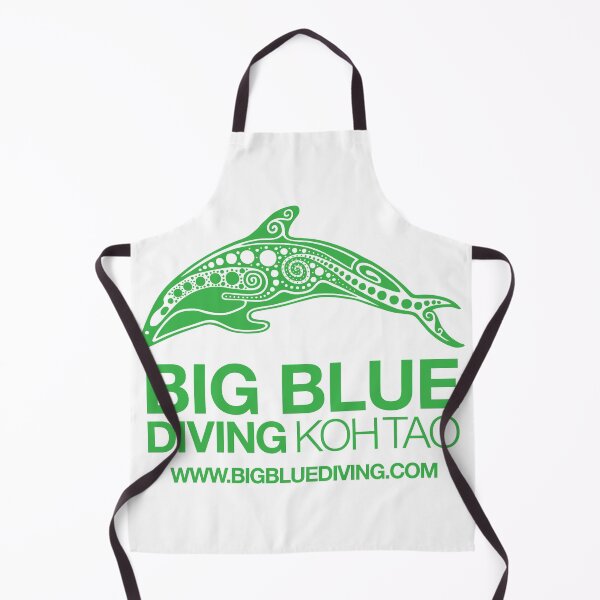 Item preview, Big Blue Standard Logo Green designed and sold by BigBlueDiving.