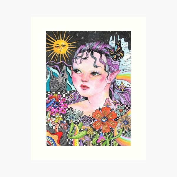 Item preview, Fairy Land of Flowers designed and sold by Emmalyn Norman.