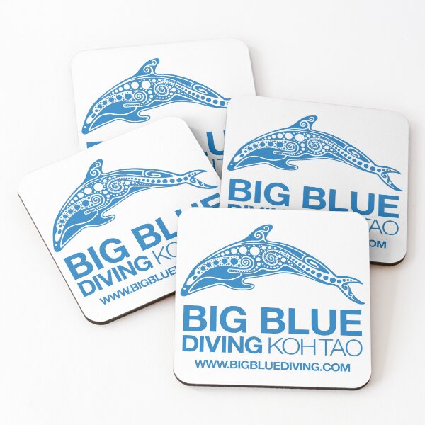 Item preview, Big Blue Standard Logo Blue designed and sold by BigBlueDiving.