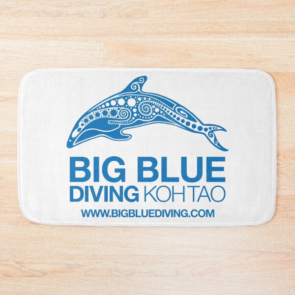 Item preview, Big Blue Standard Logo Blue designed and sold by BigBlueDiving.
