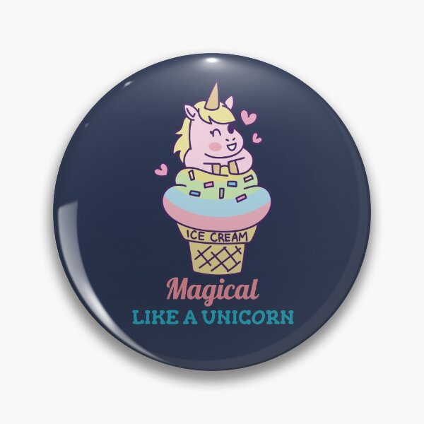 Item preview, Unicorn Magical Ice Cream  designed and sold by FitFabFunny.