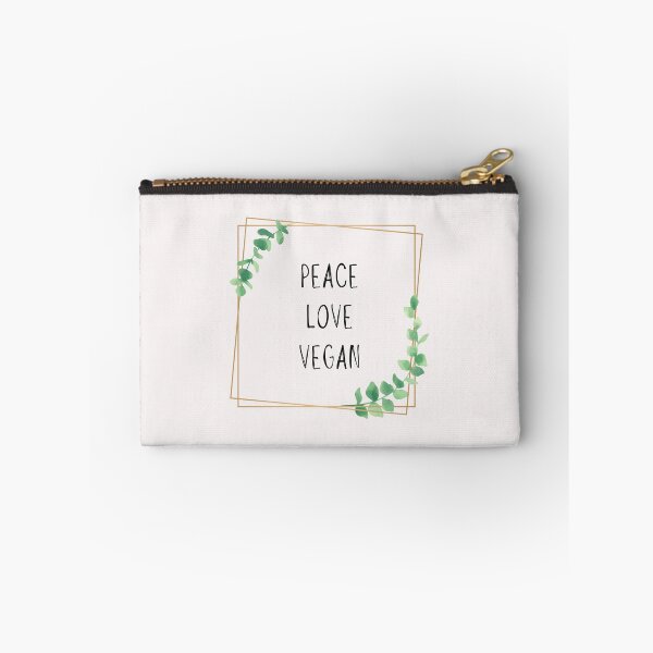 Item preview, Peace Love Vegan  designed and sold by QuinnEmory.
