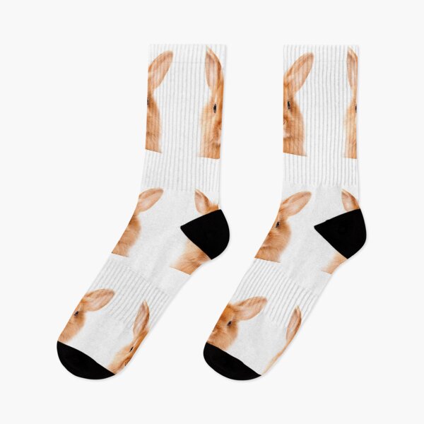 Item preview, Orange Bunny Print by Zouzounio Art designed and sold by zouzounioart.